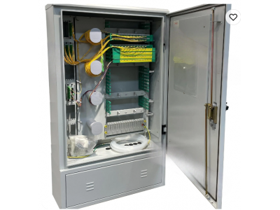 Street Fiber Optic Cross Connect Cabinet