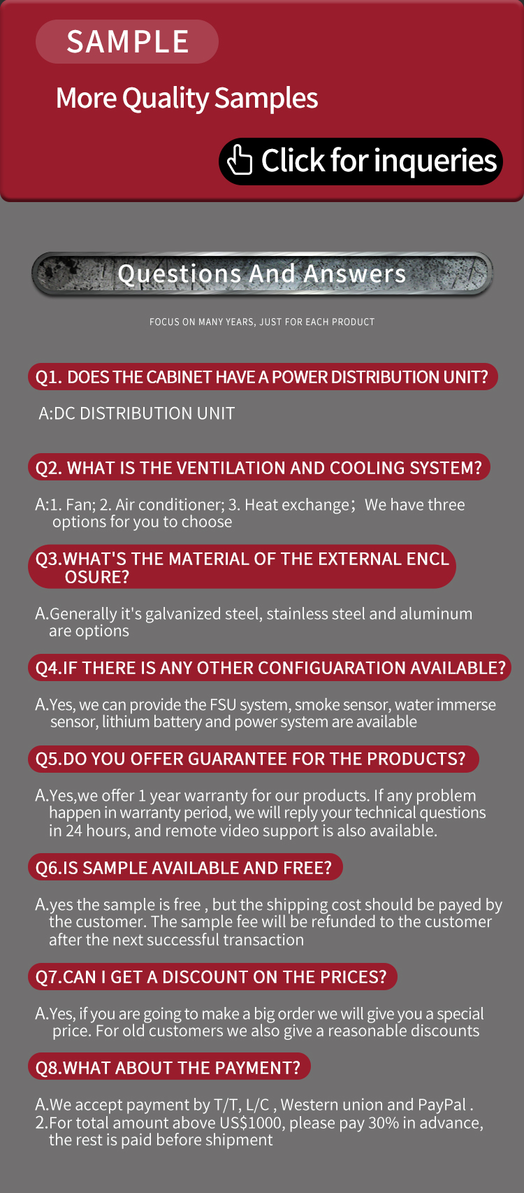 Pole Mounting Outdoor Wall Mount Mini Telecom Cabinet Waterproof(图9)